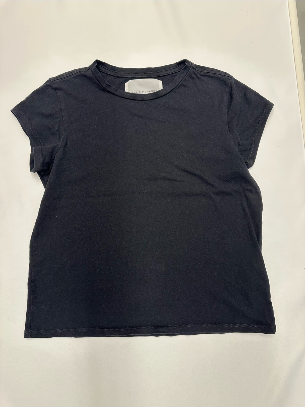 Classic Black Short-Sleeve Crew Tee